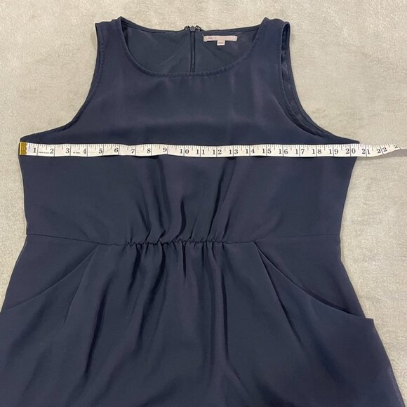 Navy Blue Sleeveless Dress Size 14 GAP - Picture 9 of 12